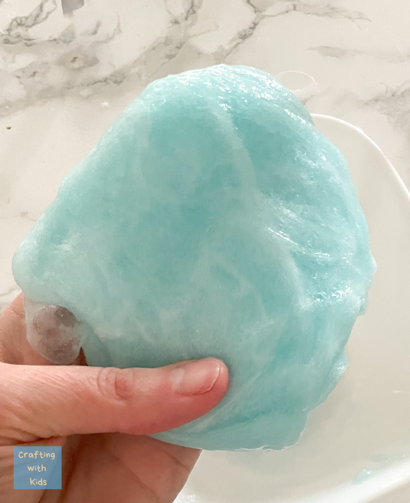 How To Make Slime With Contact Solution Baking Soda And Glue SLIME Recipe With Contact Solution School Glue And Baking Soda