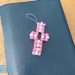 bead cross with pony beads