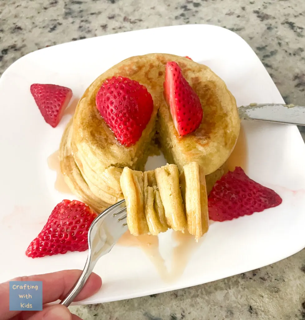 healthy pancakes for toddlers with eggless option