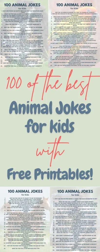 Animal jokes for kids