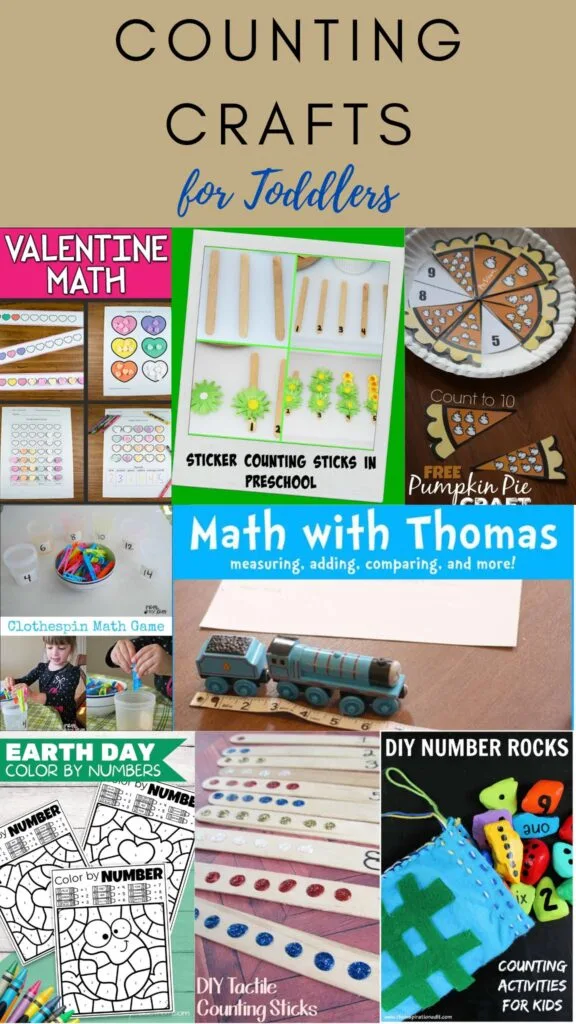 number crafts for toddlers