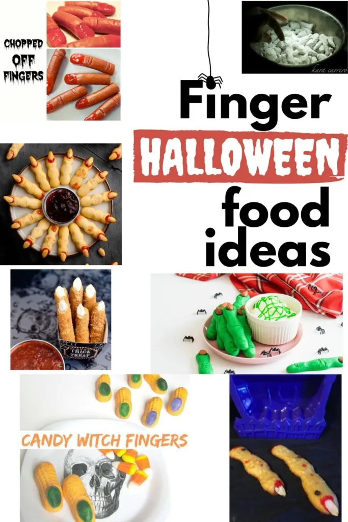 Finger Halloween food ideas for kids