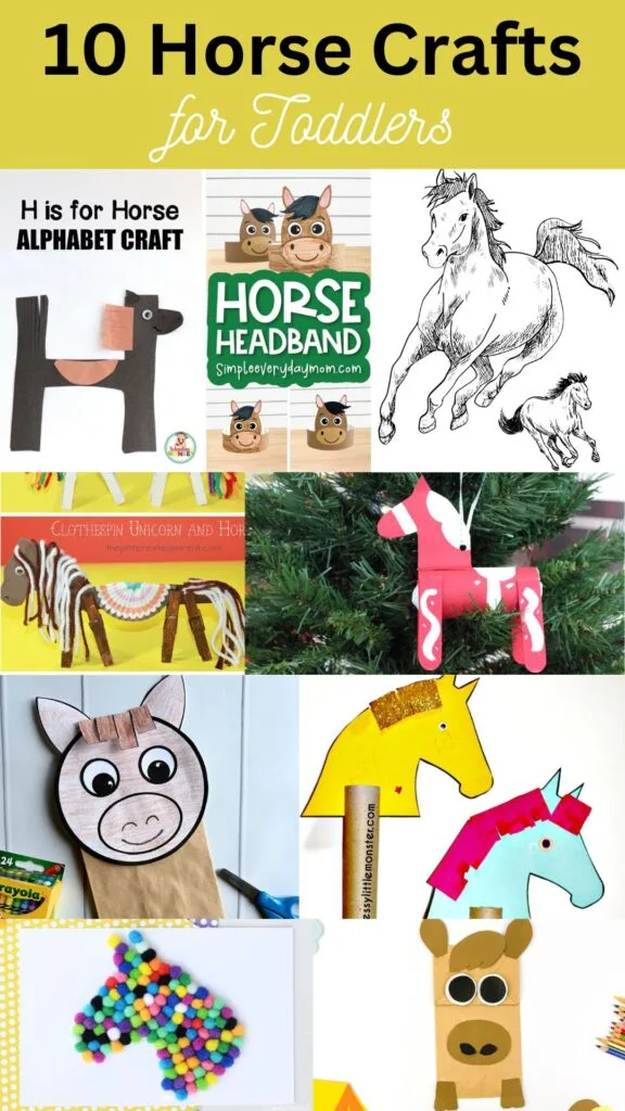 10 Fun Horse Crafts for Toddlers