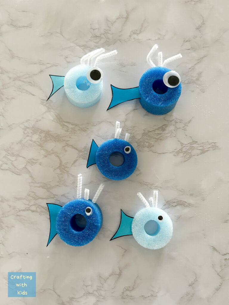 jonah and the whale craft template with pool noodles