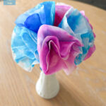 coffee filter flowers