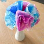 coffee filter flowers
