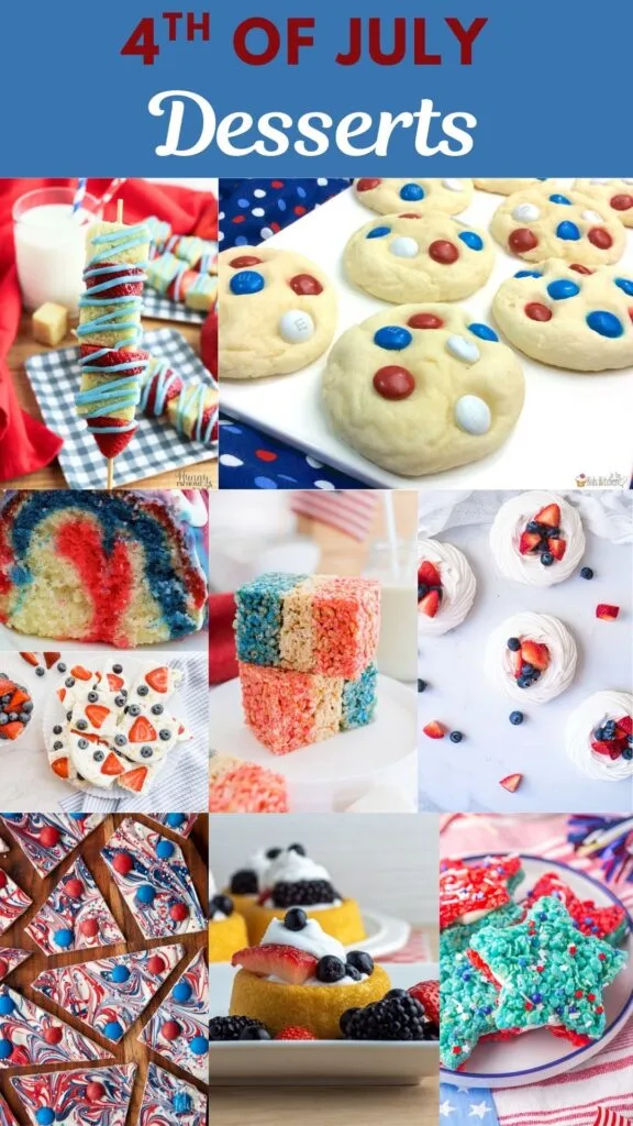 4th of July Desserts for kids