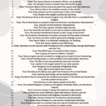 True or False questions for kids