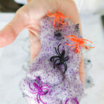 easy DIY halloween slime recipe