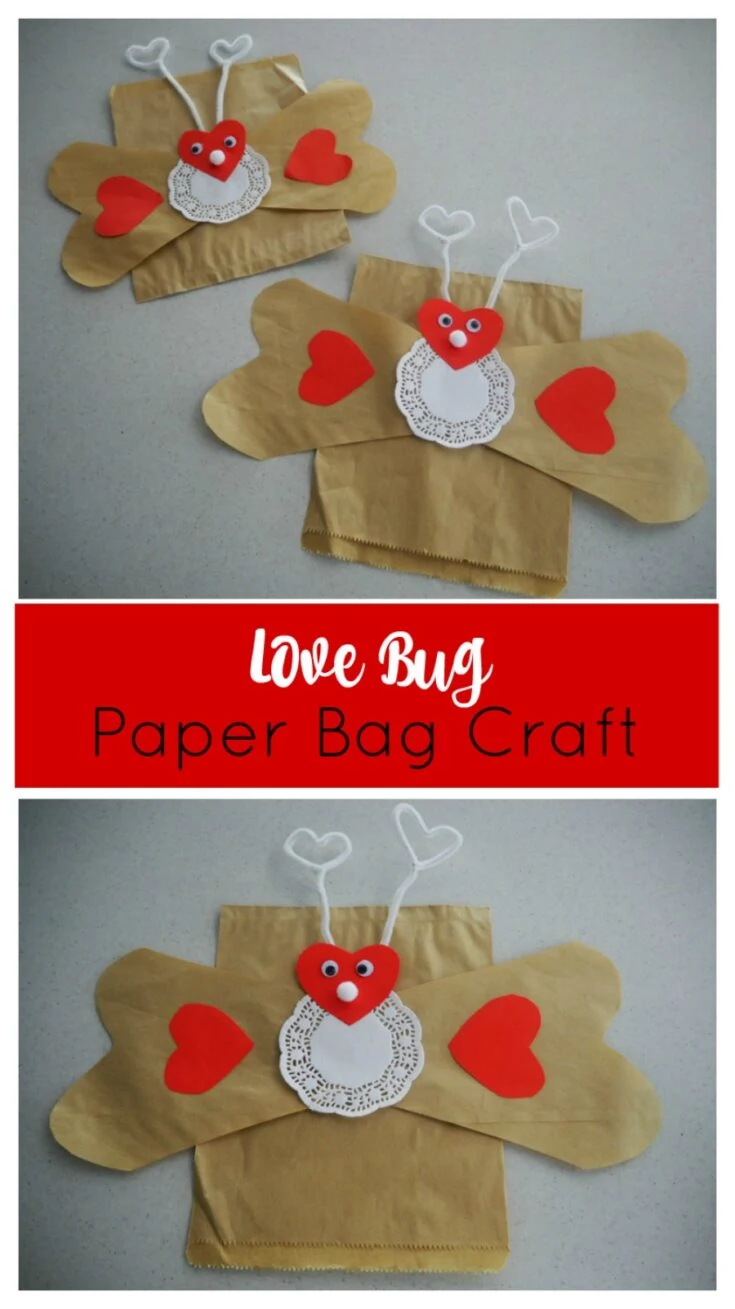 Image for Love Bug Paper Bag Puppet