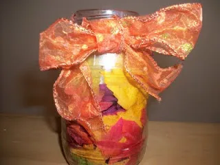 Image for Autumn Leaves and Potpourri Jar