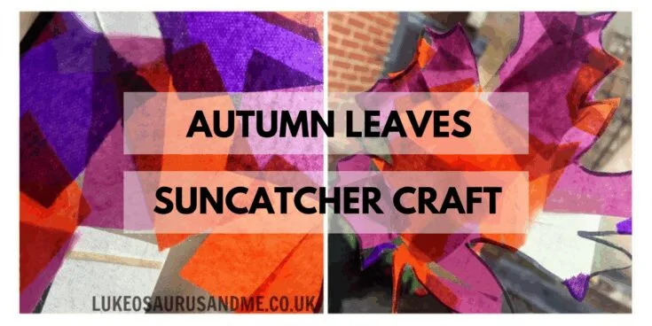 Image for Autumn Leaves Sun Catcher Craft