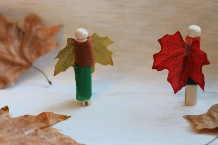 Image for Autumn Leaf Peg Dolls