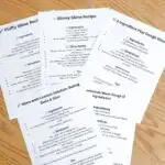 printable slime recipes