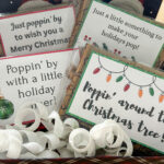 free printable Christmas popcorn tags