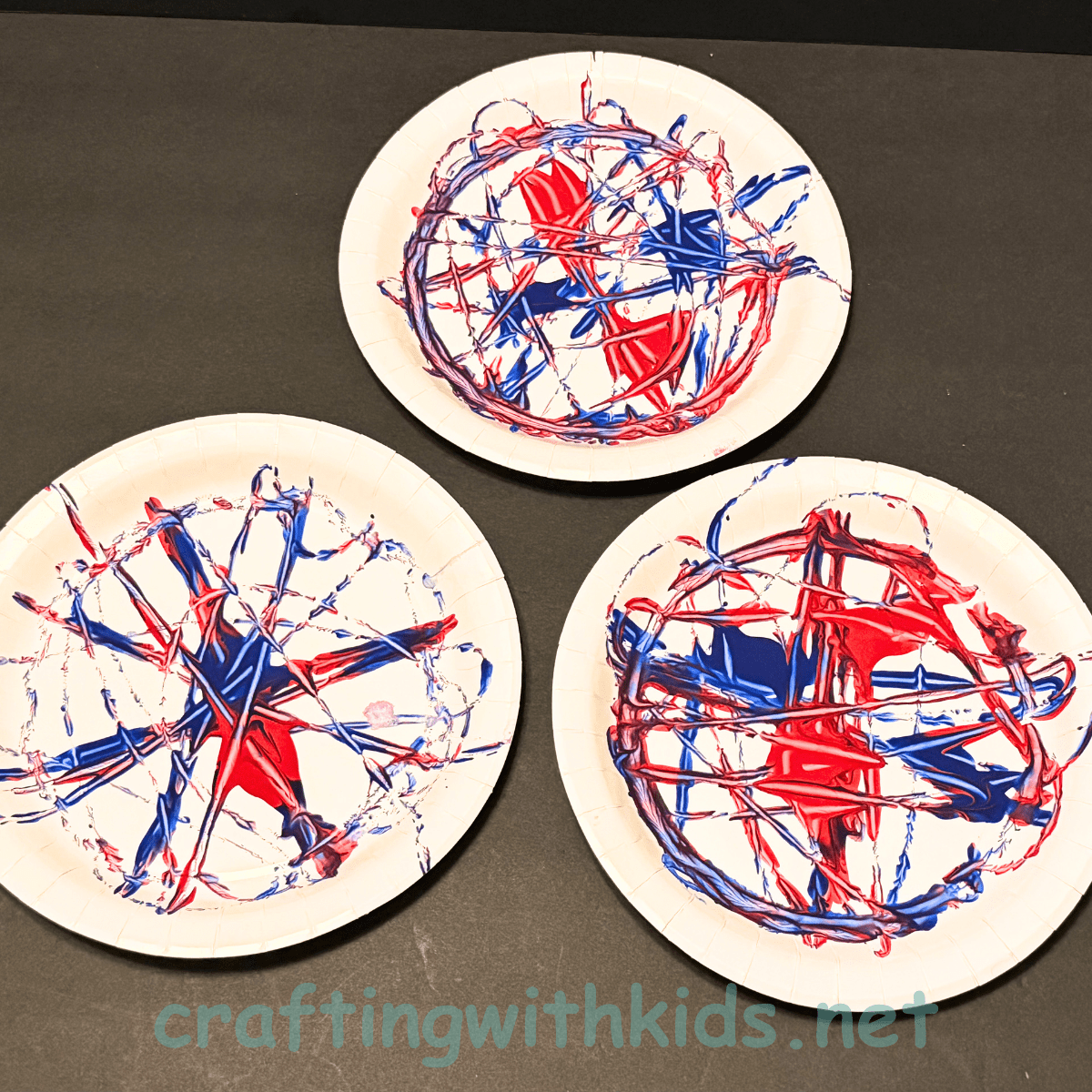 4th of July Marble Roll Fireworks
